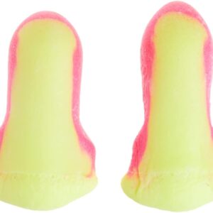 Howard Leight by Honeywell Laser Lite High Visibility Disposable Foam Earplugs, Pink/Yellow , 200-Pairs (LL-1) – 3301105