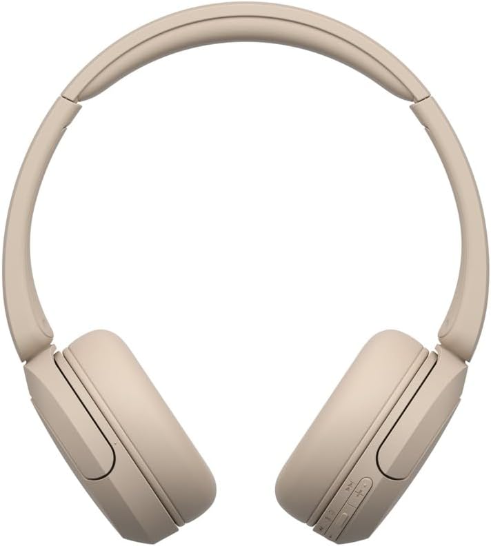 Sony WH-CH520 Wireless Headphones Bluetooth On-Ear Headset with Microphone and up to 50 Hours Battery Life with Quick Charging, Cappuccino - Image 6