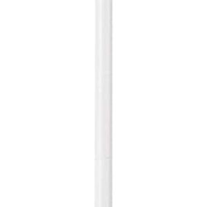 Amazon Basics Dustpan Broom Set with Adjustable Long Handle, Easy to Assemble, Blue and White
