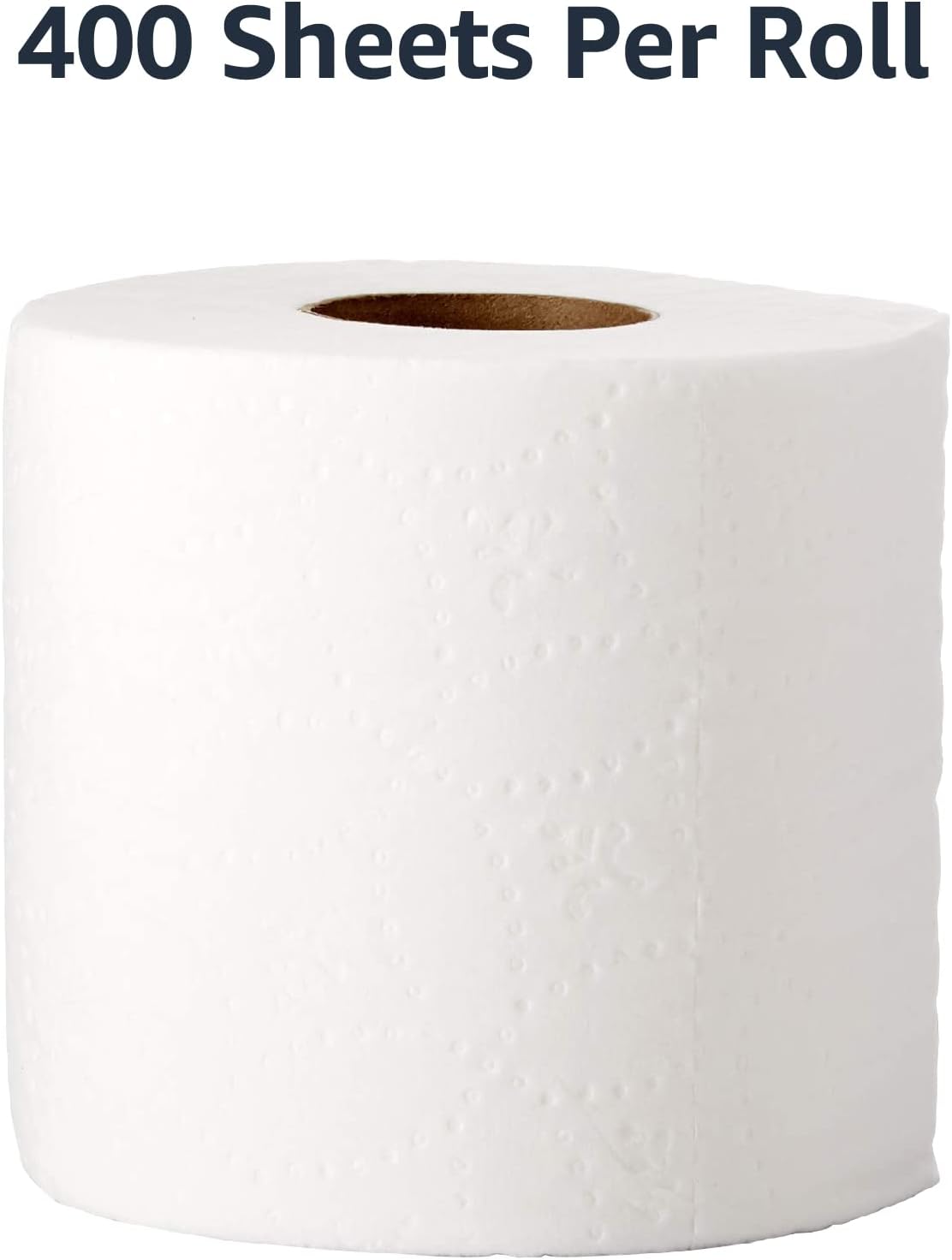 AmazonCommercial 2-Ply Ultra Plus Toilet Paper, Bath Tissue, Soft and Strong, Septic Safe, Unscented, 400 Sheets per Roll, 80 Individually Wrapped Rolls for Business Use - Image 2