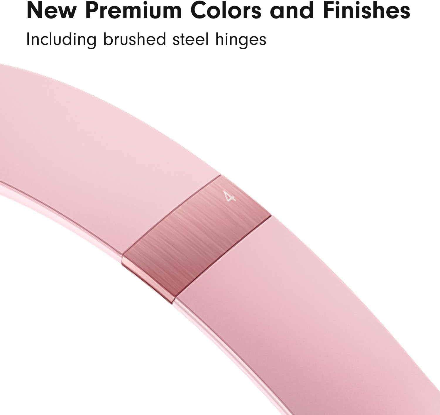 Beats Solo 4 - Wireless On-Ear Bluetooth Headphones, Up to 50-Hour Battery Life, Ultra-Lightweight Comfort, Powerful and Balanced Sound, Apple & Android Compatible - Amazon Exclusive Metallic Pink - Image 8