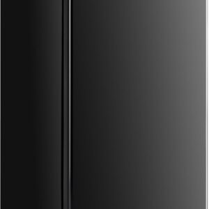 NEWBULIG Mini Fridge with Freezer 3.2 Cu.Ft Small Refrigerator for Office, Dorm, Small Fridge with Adjustable Thermostat, Energy Saving, Singel Door, Black