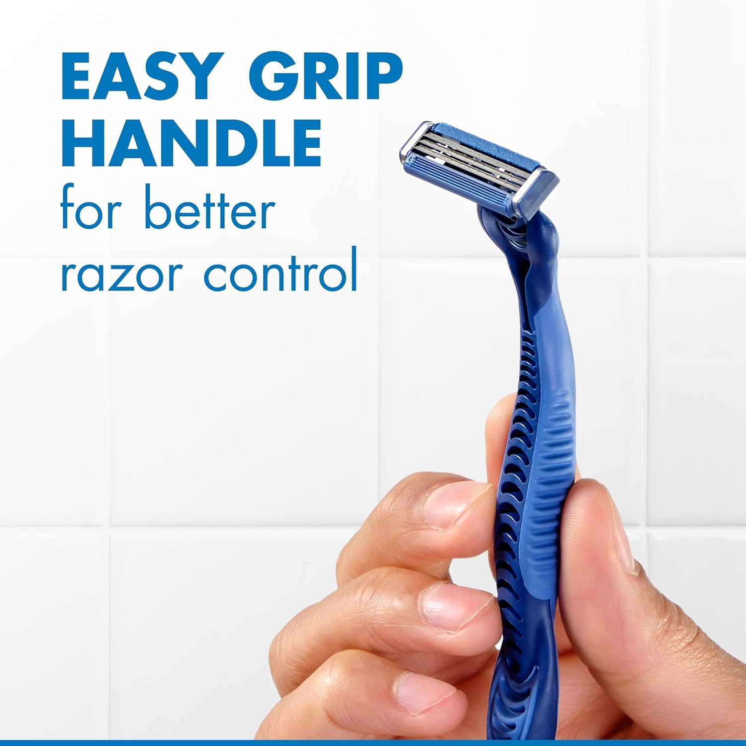 Gillette Sensor3 Comfort Disposable Razors for Men, 8 Count, Lubrastrip Glides Easily Over Your Skin - Image 8