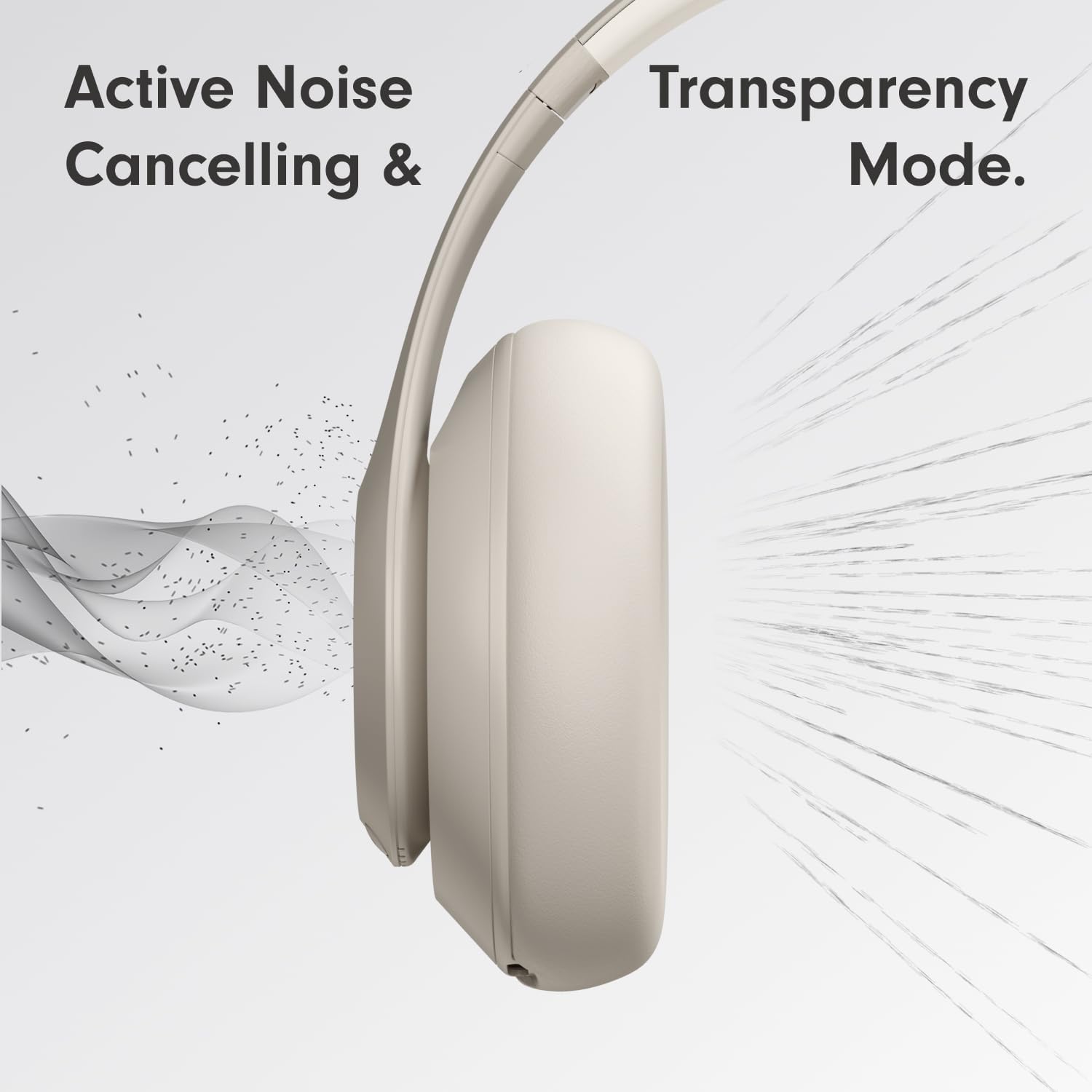 Beats Studio Pro Premium Wireless Over-Ear Headphones- Up to 40-Hour Battery Life, Active Noise Cancelling, Great for Travel & Commuting, USB-C Lossless Audio, Apple & Android Compatible - Sandstone - Image 3