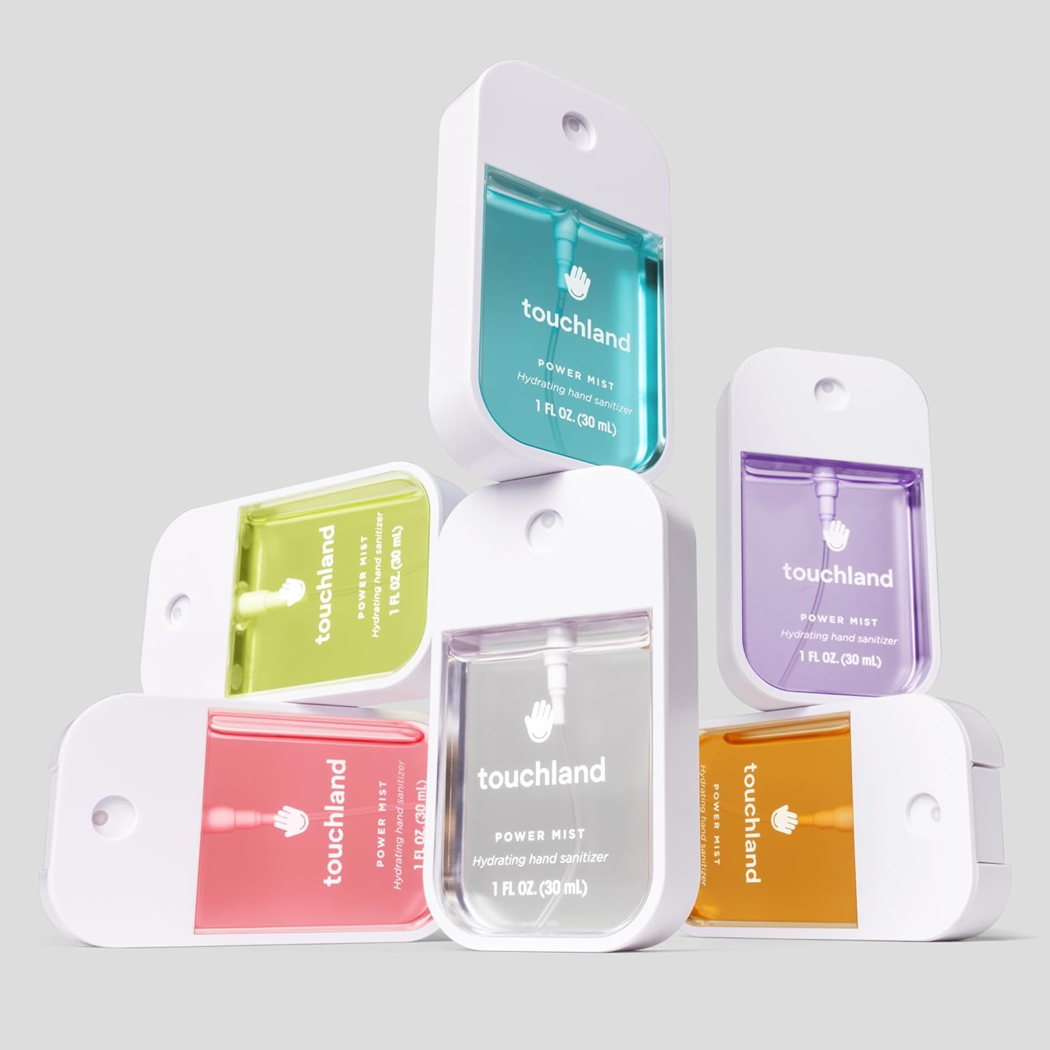 Touchland Hydrating Hand Sanitizer Spray – Beach Coco Trio Set, Dye Free – 3 x 1 FL OZ Travel Size Mists - Image 7