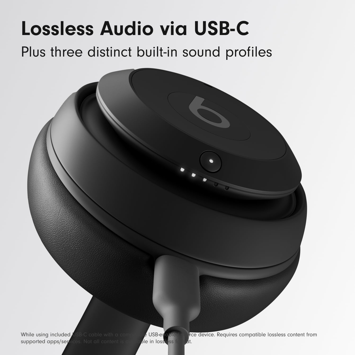 Beats Studio Pro Premium Wireless Over-Ear Headphones- Up to 40-Hour Battery Life, Active Noise Cancelling, Great for Travel & Commuting, USB-C Lossless Audio, Apple & Android Compatible -Black - Image 6
