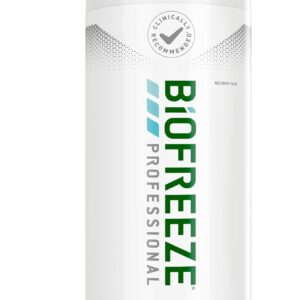 Biofreeze Professional Gel Pain Relief for Knee, Neck, Hip, Joint, Shoulder, & Simple Backache, Arthritis Pain Reliever, Sore Muscle Relief, Colorless Menthol Gel 32 Fl Oz