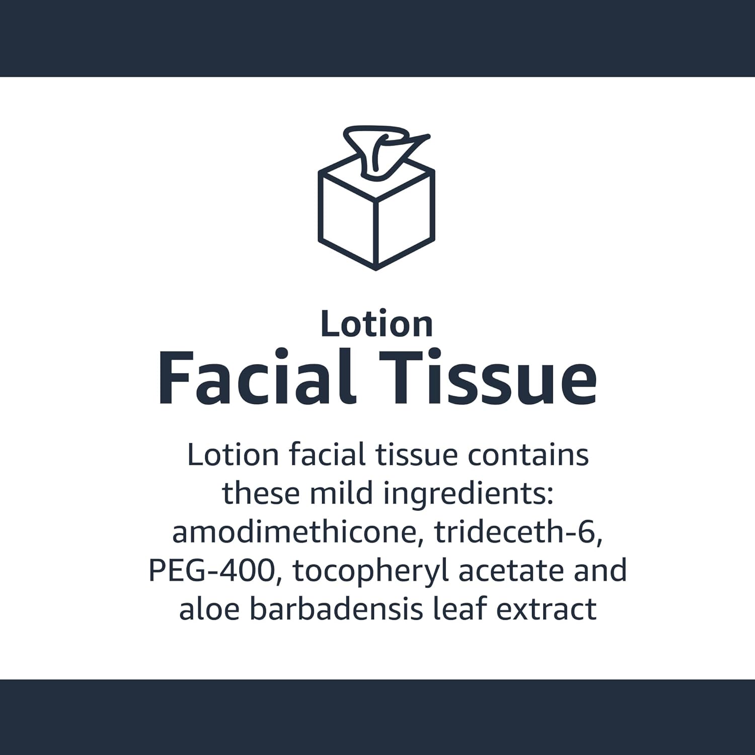 Amazon Basics Facial Tissues with Lotion, 2-Ply, 1350 Count (18 Packs of 75), Cube Box, (Packaging May Vary) - Image 5