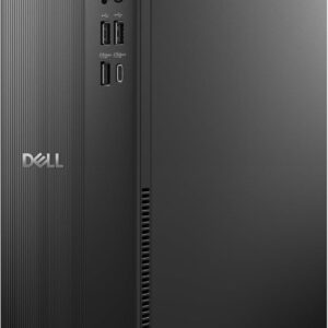 Dell Slim Desktop ECS1250 – Intel Core i3 14100 Processor, 8GB DDR5 RAM, 512GB SSD, WiFi 6, Intel UHD Graphics 730, Windows 11 Home, Onsite Service – Black