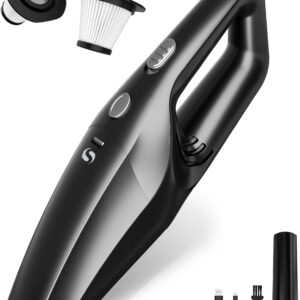 Handheld Vacuum Cordless, Car Vacuums Powerful with Rechargeable Battery, Portable Hand Held Vacuum Cordless with Washable HEPA Filter, Mini Vacuums Kit for Men and Women