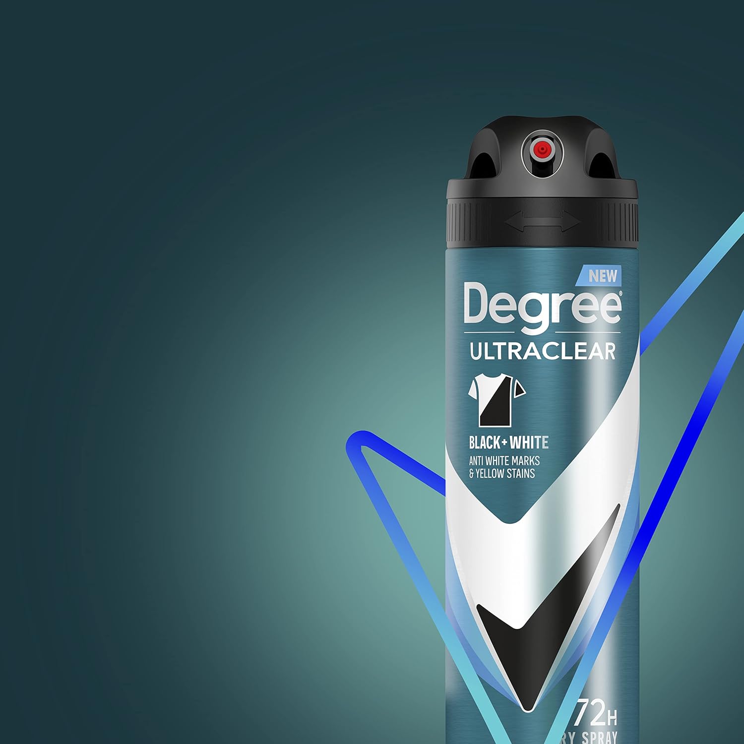 Degree Men Antiperspirant Spray Black + White 3 Count Protects from Deodorant Stains Instantly Dry Spray Deodorant 3.8 oz - Image 8