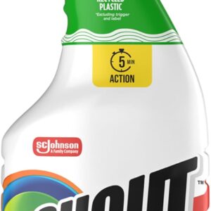 Shout Active Enzyme Laundry Stain Remover Spray, Triple-Acting Formula Clings, Penetrates, and Lifts 100+ Types of Everyday Stains – Prewash Spray 22oz