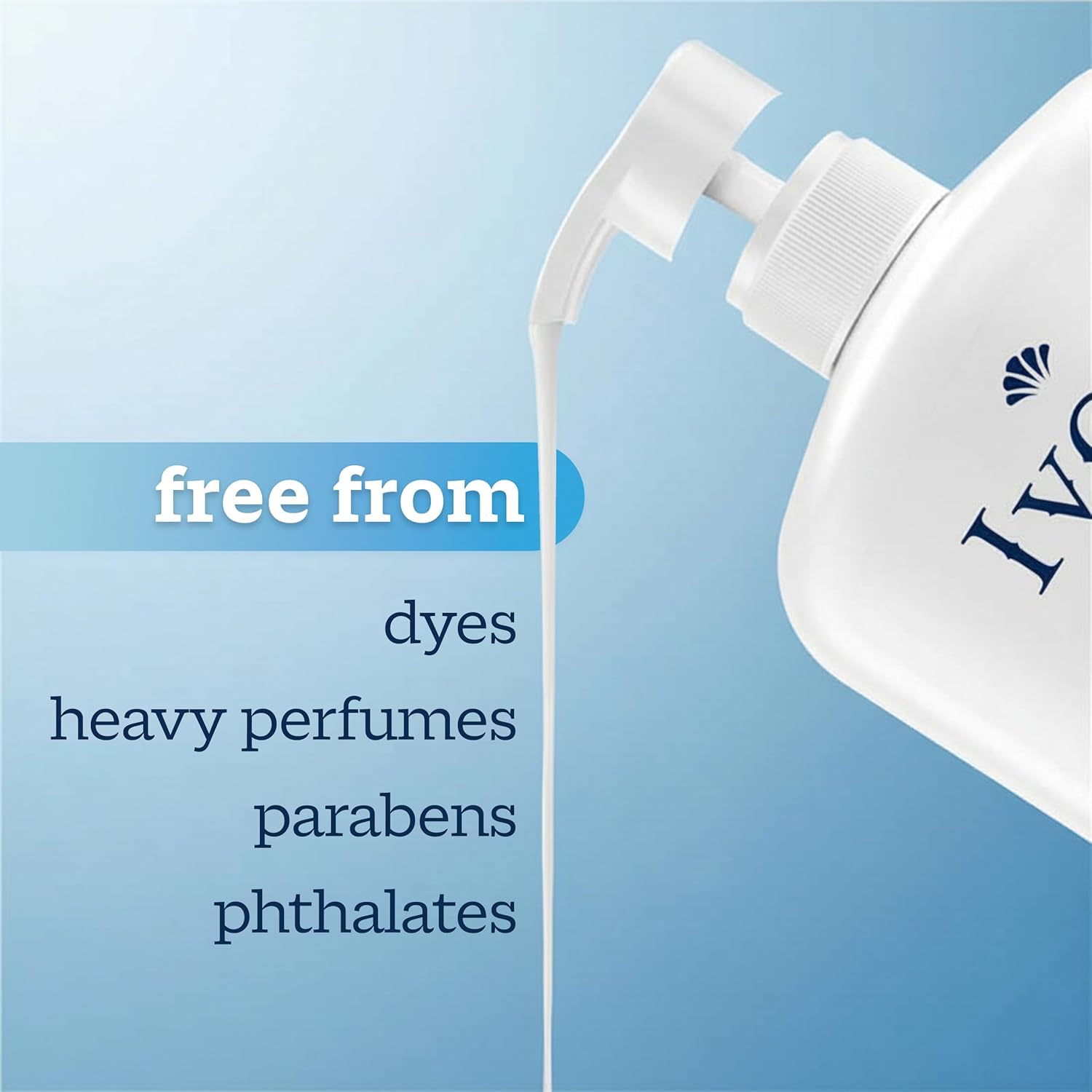 Ivory Body Wash, Designed for the Whole Family, Gentle Formula, Free of Dyes Heavy Perfumes Parabens Phthalates & Silicones, for Sensitive Skin, Designed for Skin's pH, Original Scent, 35 oz - Image 4