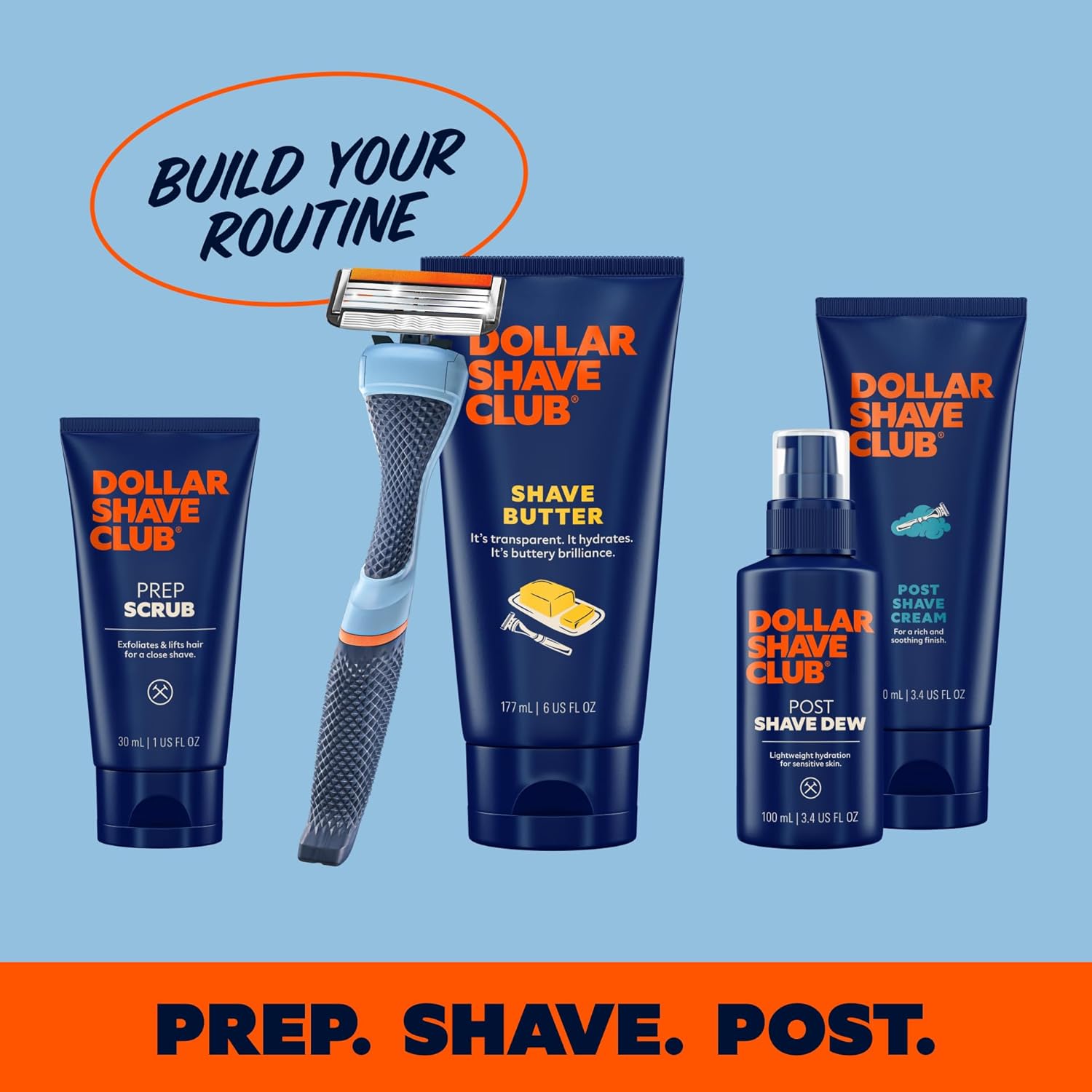 Dollar Shave Club | 4 Blade Razor Refills (8 Pack) | Swift Rinse Blades for Longer and Thicker Hair - Image 7
