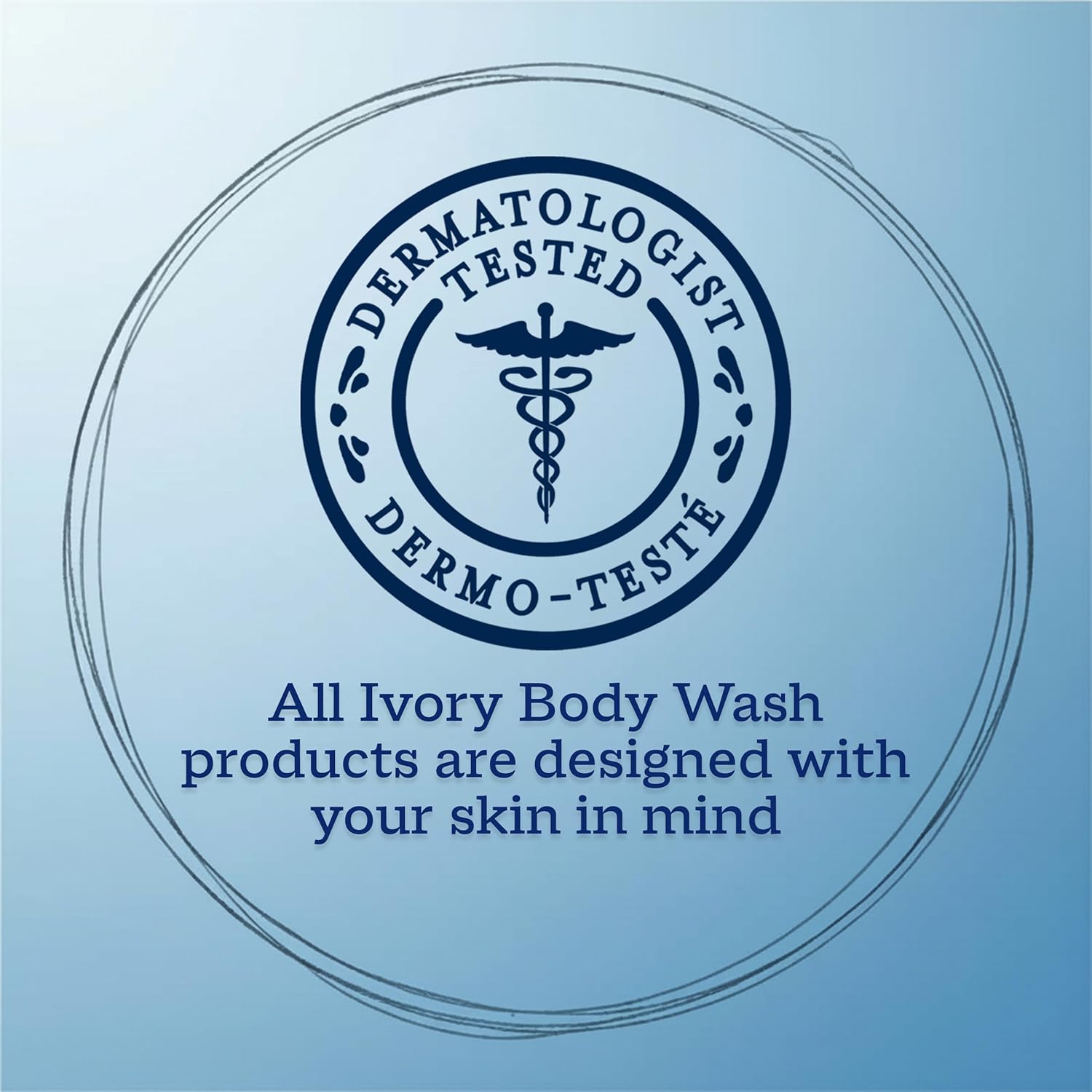 Ivory Body Wash, Designed for the Whole Family, Gentle Formula, Free of Dyes Heavy Perfumes Parabens Phthalates & Silicones, for Sensitive Skin, Designed for Skin's pH, Original Scent, 35 oz - Image 9