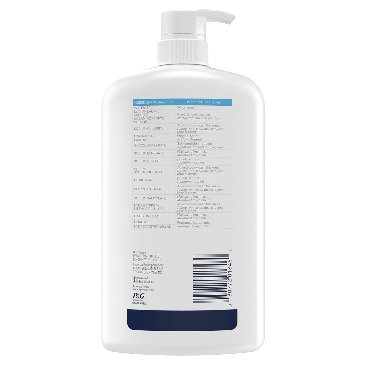 Ivory Body Wash, Designed for the Whole Family, Gentle Formula, Free of Dyes Heavy Perfumes Parabens Phthalates & Silicones, for Sensitive Skin, Designed for Skin's pH, Original Scent, 35 oz - Image 11