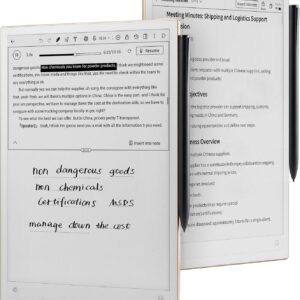 iflytek AINOTE 2, 10.65″ E-Ink Tablet, AI Note Taking Tablet for Meeting, Ultra-Thin 4.2mm Digital Notebook with Voice-to-Text, 16-Language Transcription, Handwritten-to-Text, Ideal for Work&Study
