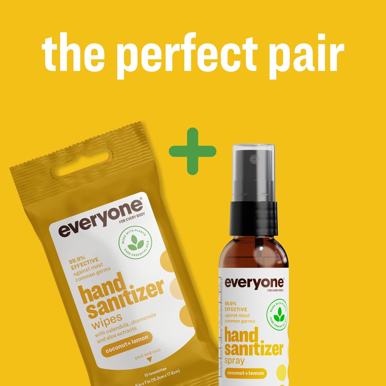 Everyone Hand Sanitizer Spray, 2 Ounce (Pack of 6), Coconut and Lemon, Made with Sugarcane Derived Alcohol with Essential Oils, 99% Effective Against Germs and TSA friendly - Image 5