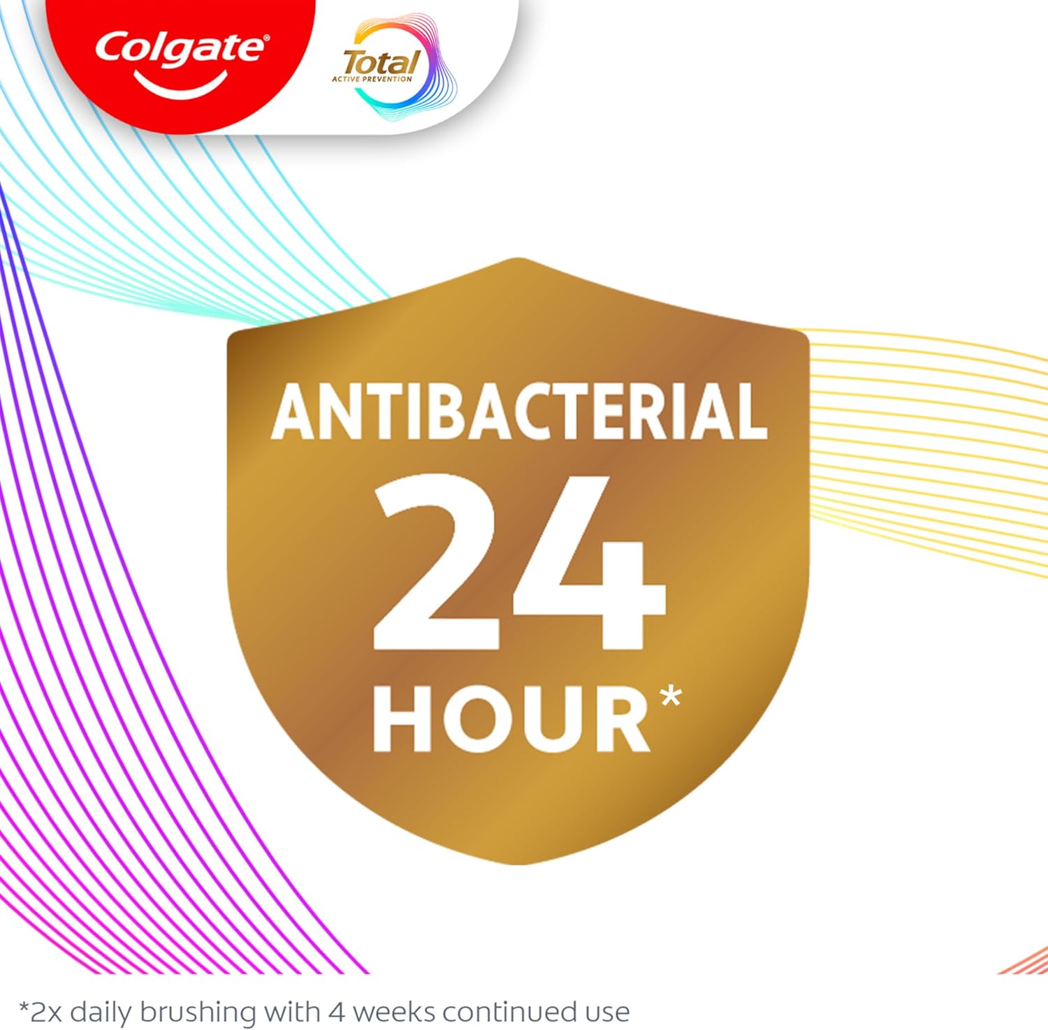 Colgate Total Whitening Toothpaste Paste, 5.1 oz, 2 Pack, Fluoride Antibacterial for Plaque, Gingivitis, Sensitivity, Stain Removal, Clinically Proven, Mint - Image 7