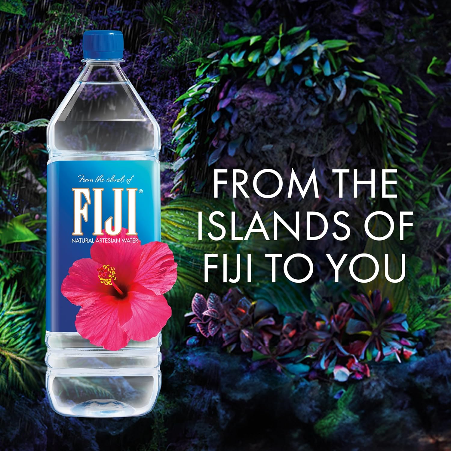 FIJI Natural Artesian Bottled Water 1.5 Liters / 50.7 Fl Ounce (Pack of 12) - 100% Natural Electrolytes - Image 5