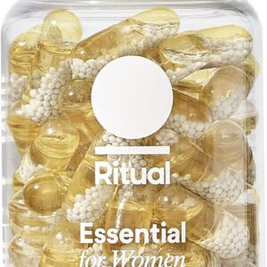 Ritual Women’s 18+ Daily Multivitamin – Key Essential Vitamins and Minerals to Support Energy, Heart, Bone, Brain Health* – Clinical Backed – Vegan – USP Verified – Mint – 60 Capsules – 30 Servings