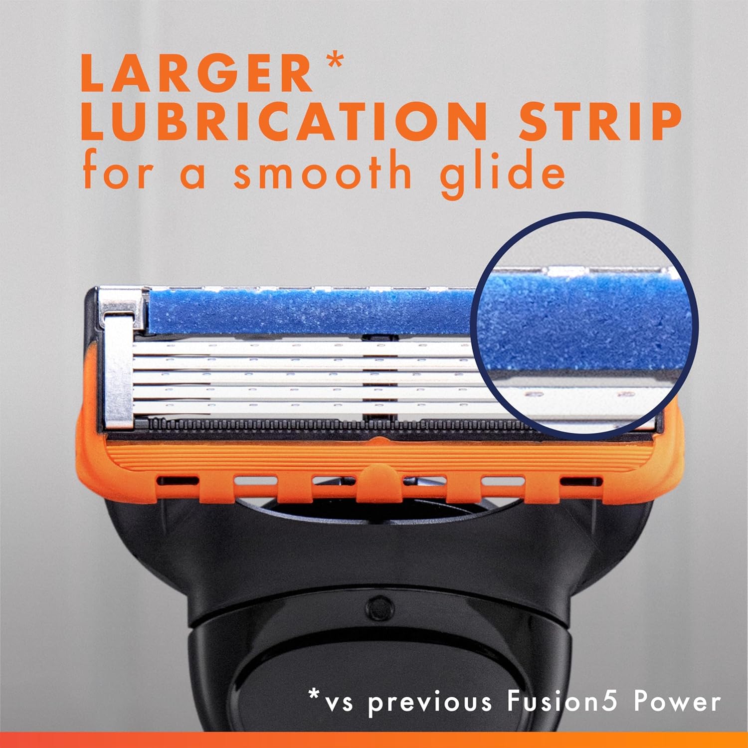 Gillette Fusion5 Power Razor Blade Refills for Men, 8 Count, with Precision Trimmer - Image 8