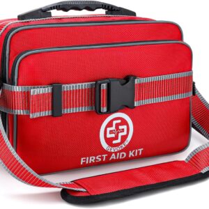 GEVOKE Professional 500 Piece Emergency First Aid Kit for Home, Car, Travel, Camping, Truck, Hiking, Sports, Office, Vehicle & Outdoor Emergencies – Emergency Medical Kit, Large First Aid Kit Survival