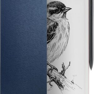 iFLYTEK AINOTE 2 Protective Folio Case, for Note-Taking Tablet 10.65″, Premium PU Leather, Slim& Lightweight, Durable Cover for Digital Notebook, Water and Dustproof, Deep Navy