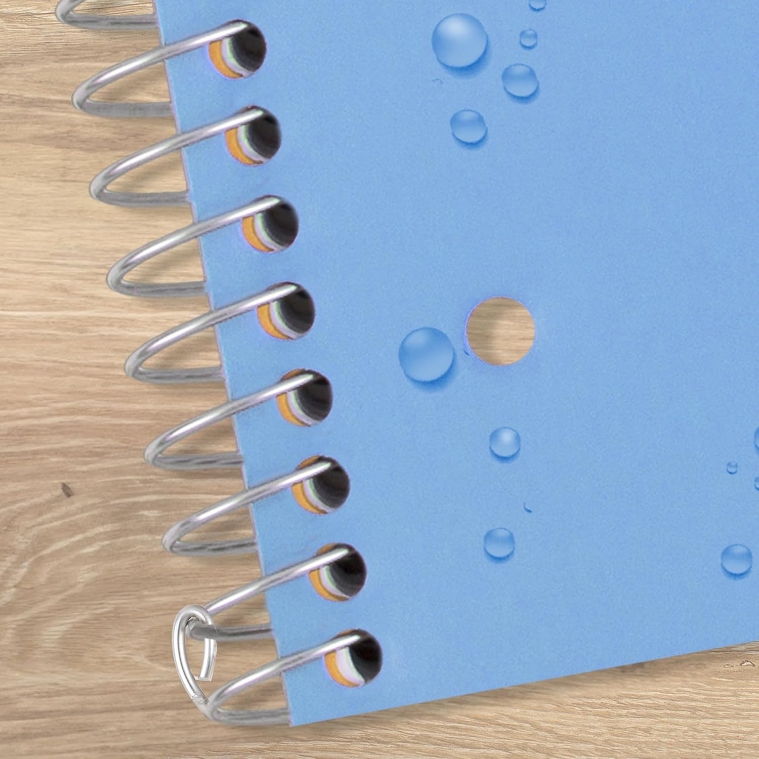 Five Star Spiral Notebook + Study App, 1 Subject, College Ruled Paper, 8.5" x 11", 100 Sheets, Blue (Color May Vary) (72565) - Image 7