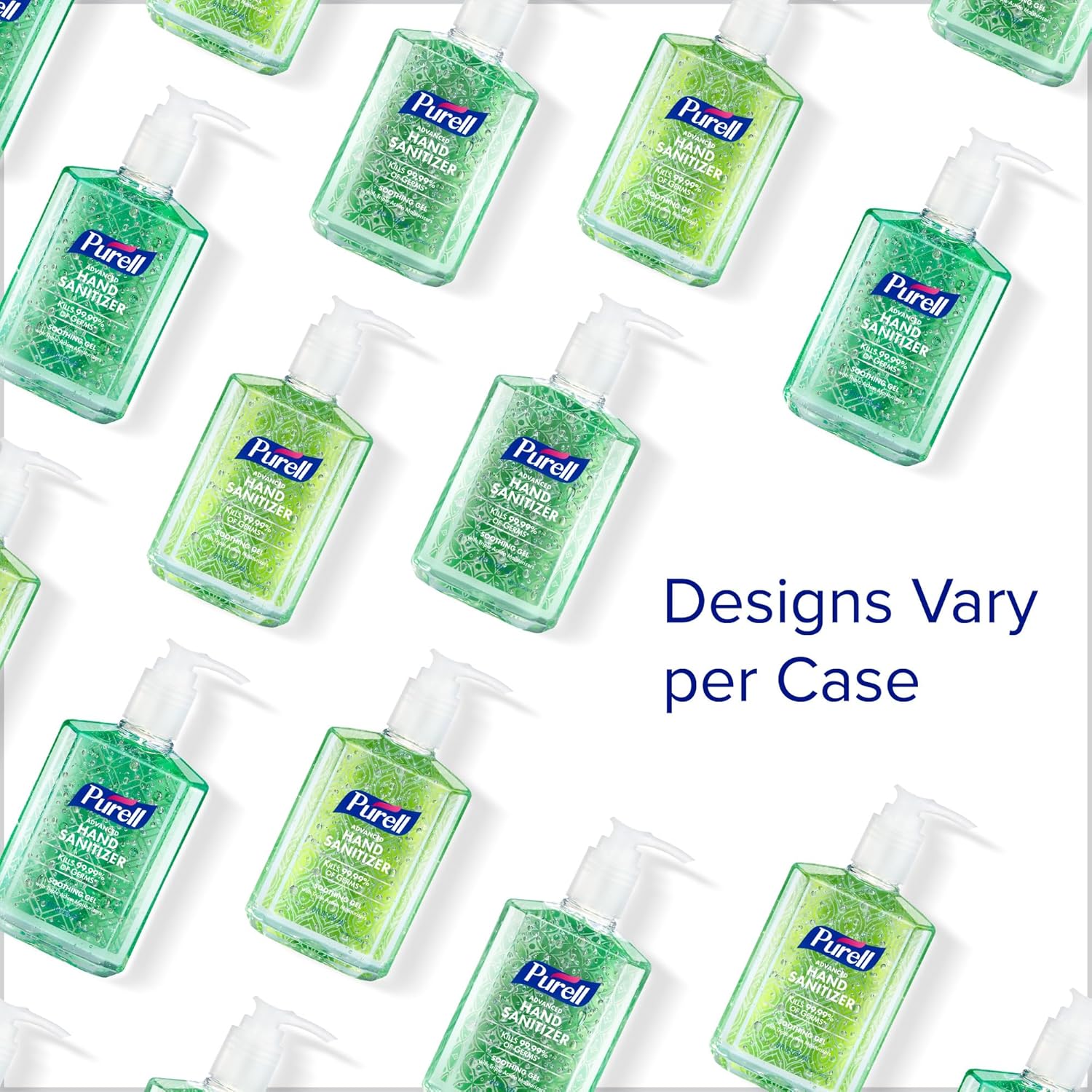 PURELL Advanced Hand Sanitizer Soothing Gel, Fresh Scent, 8 fl oz Pump Bottle (Pack of 4), 9674-06-ECDECO - Image 9
