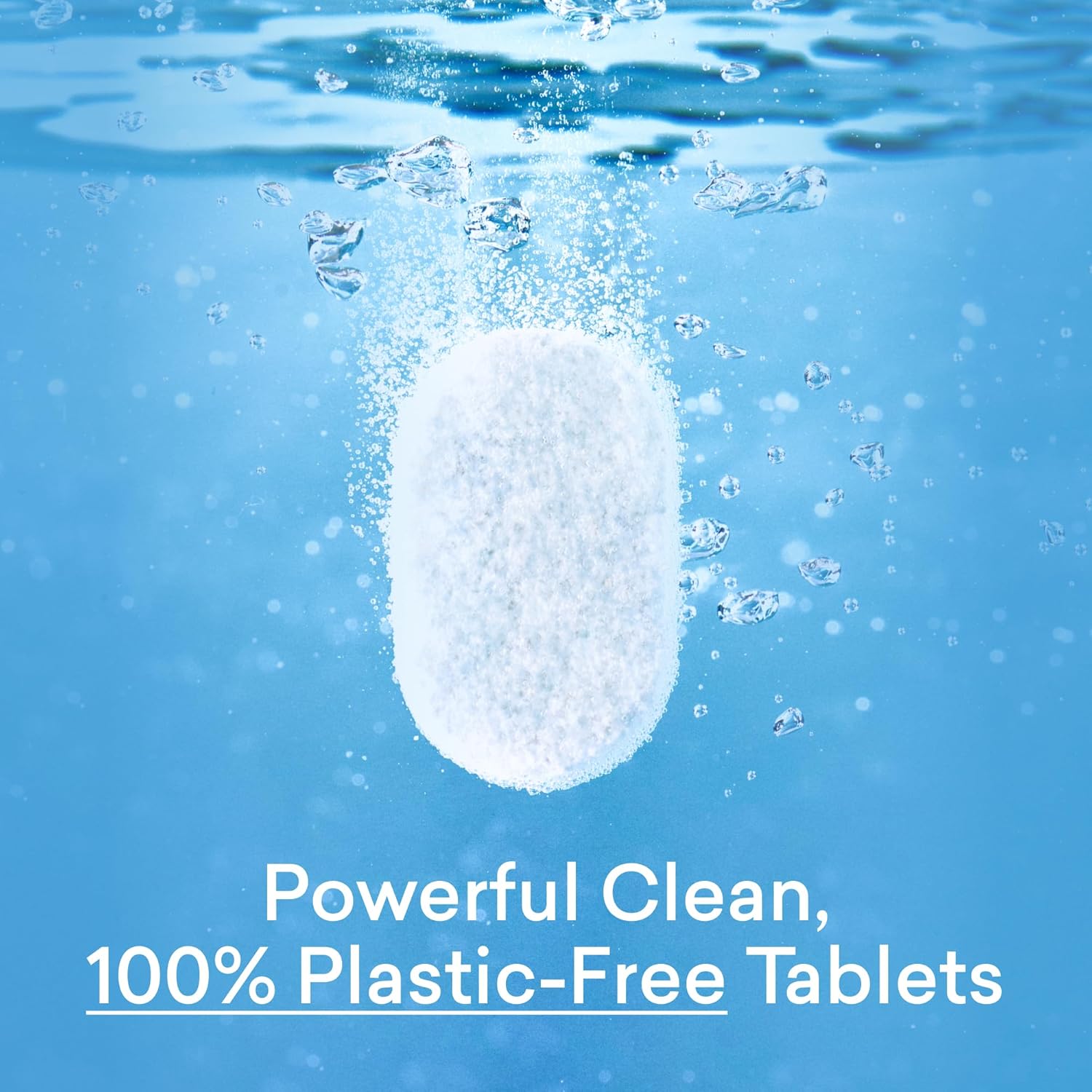 BLUELAND 100% Plastic-Free Dishwasher Detergent Tablets, 60 Count, Free & Clear, Eco-Friendly Dishwashing Pods, Natural, USDA Certified biobased - Image 4