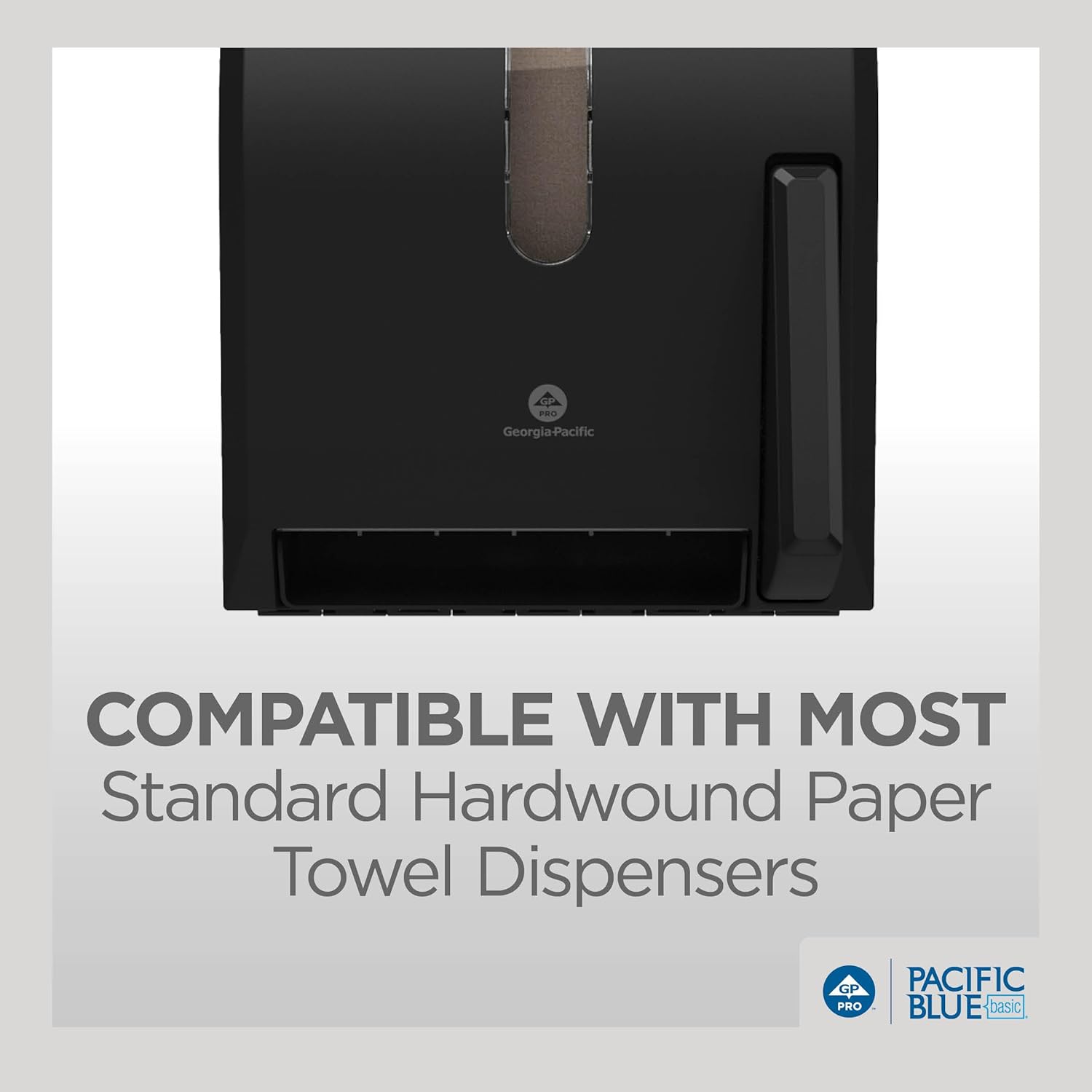 Pacific Blue Basic Recycled Paper Towel Rolls by GP PRO (Georgia-Pacific), White, 26601, 800 Feet Per Roll, 6 Rolls Per Case - Image 8