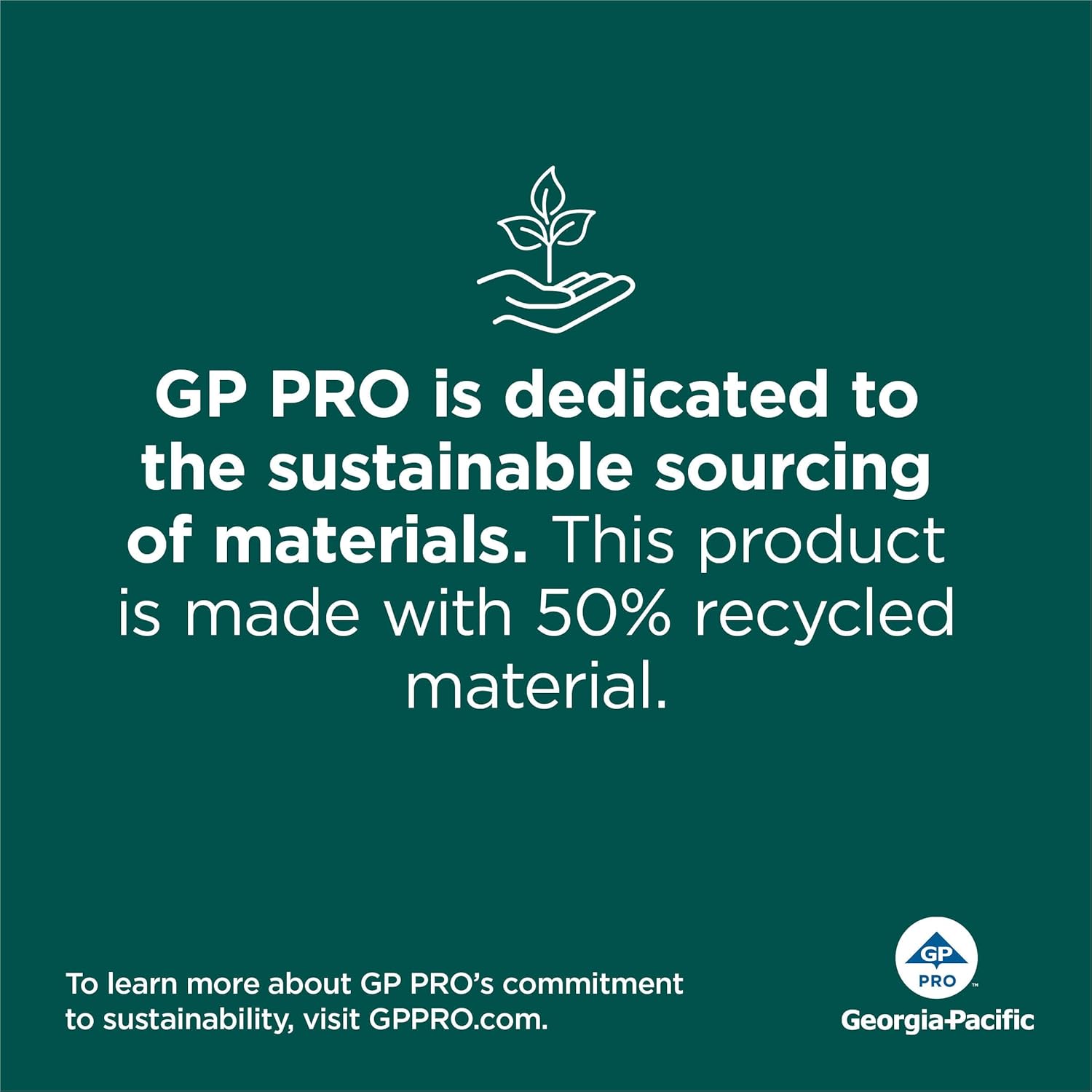 Pacific Blue Basic Recycled Paper Towel Rolls by GP PRO (Georgia-Pacific), White, 26601, 800 Feet Per Roll, 6 Rolls Per Case - Image 10