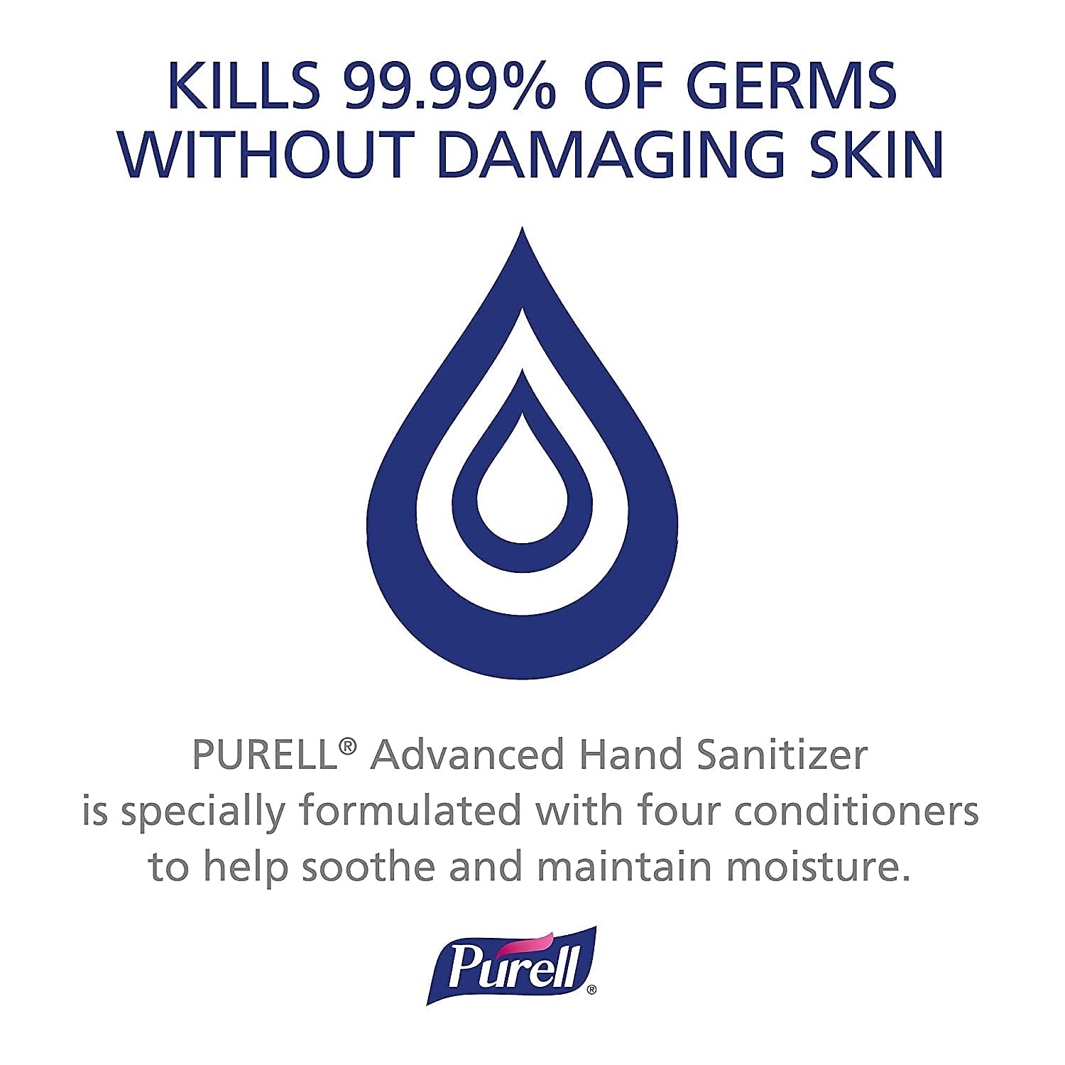 Purell Advanced Hand Sanitizer Foam, Clean Scent, 1200 mL Hand Sanitizer Foam Refill for Purell TFX Touch-Free Dispenser (Pack of 2) - 5392-02 - Image 7