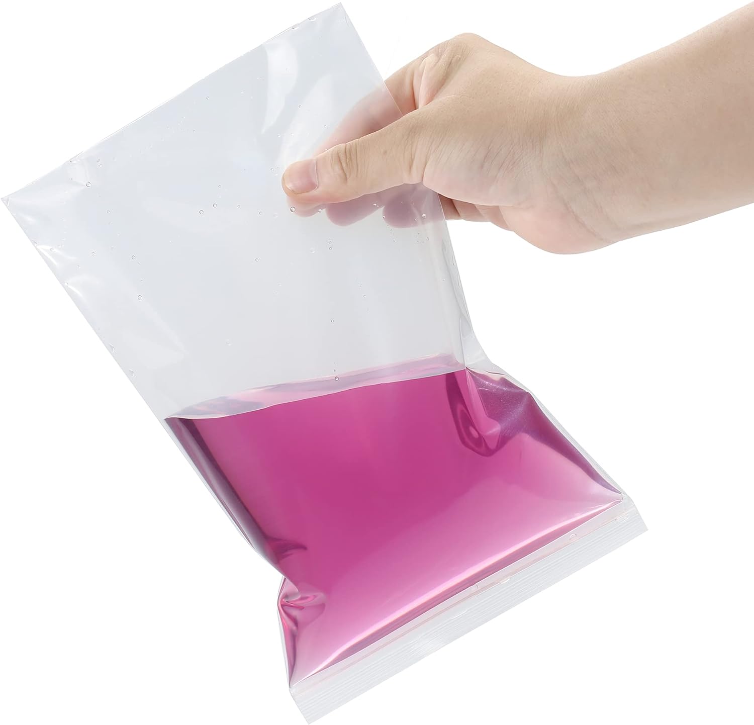 3" x 3" Small Thick 5 Mil Plastic Bags 100 PCS Clear Resealable Zip Seal Lock Poly Bags Reclosable Heavy Duty Zipper Baggies Jewelry Earrings Coin Pills Packing - Image 7