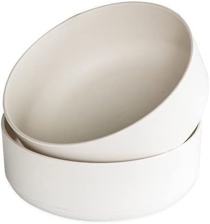 Nordic Ware Soup or Salad Bowl, Set of 2, White, Microwave Safe Polypropylene - Image 2