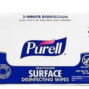 PURELL Healthcare Disinfecting Wipes, 72 Wipes/Pack, Surface Disinfection