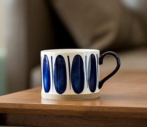 Koja 16 oz. Elegant Hand Painted Decorative Large Porcelain Ceramic Mug Set. 4 Decorative Mugs. Colorful Gift Pack. Impress & Entertain Family & Guests. Dishwasher Microwave Safe. - Image 7