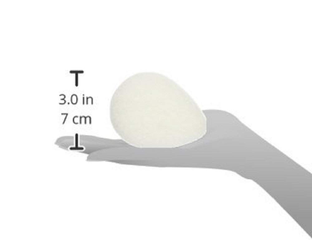 Buf-Puf Regular Facial Sponge, Dermatologist Developed, Removes Deep Down Dirt & Makeup that Causes Breakouts and Blackheads, Reusable, Exfoliating, White, 1 Count - Image 8