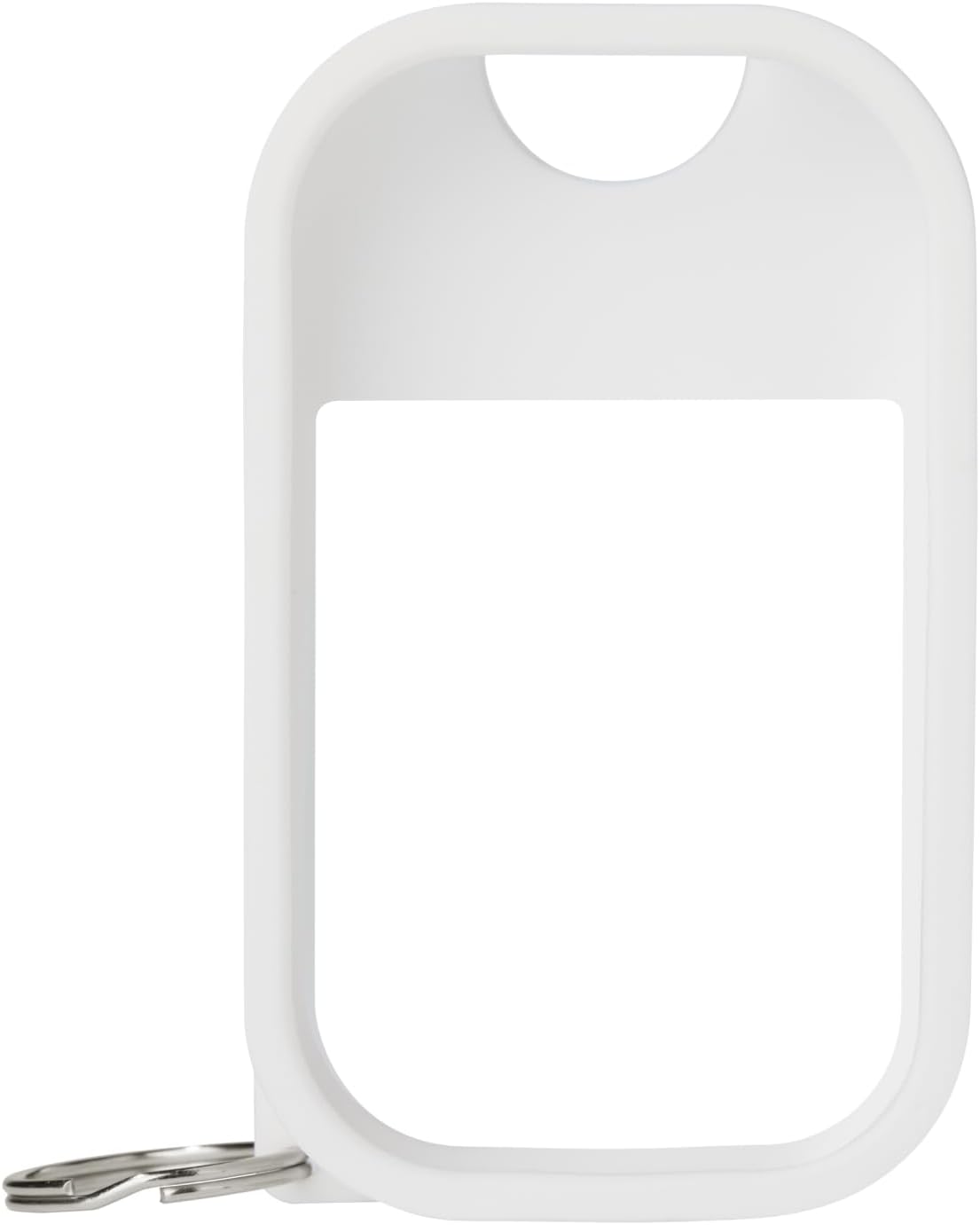 Touchland Silicone Hand Mist Case with Keyring, 1 FL OZ - Icy White - Image 2