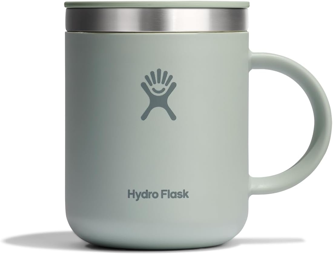 Hydro Flask Coffee Mug – Insulated Stainless Steel, Non Spill, Leak Resistant Travel Mug 12 Oz Agave Green - Image 2