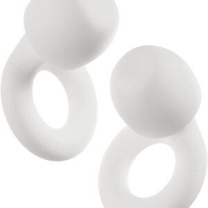 Loop Quiet 2 Ear Plugs Ultra-Comfy Reusable Noise-Reducing Earplugs for Sleep, Deep Focus, Travel, Sensitivity | Flexible Hearing Protection | Customizable Fit | 24dB (SNR) Noise Reduction