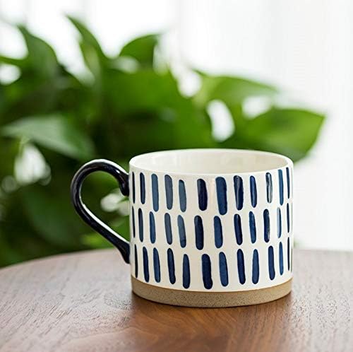 Koja 16 oz. Elegant Hand Painted Decorative Large Porcelain Ceramic Mug Set. 4 Decorative Mugs. Colorful Gift Pack. Impress & Entertain Family & Guests. Dishwasher Microwave Safe. - Image 6