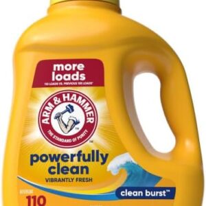 ARM & HAMMER Clean Burst, 110 Loads Liquid Laundry Detergent, 110 fl oz