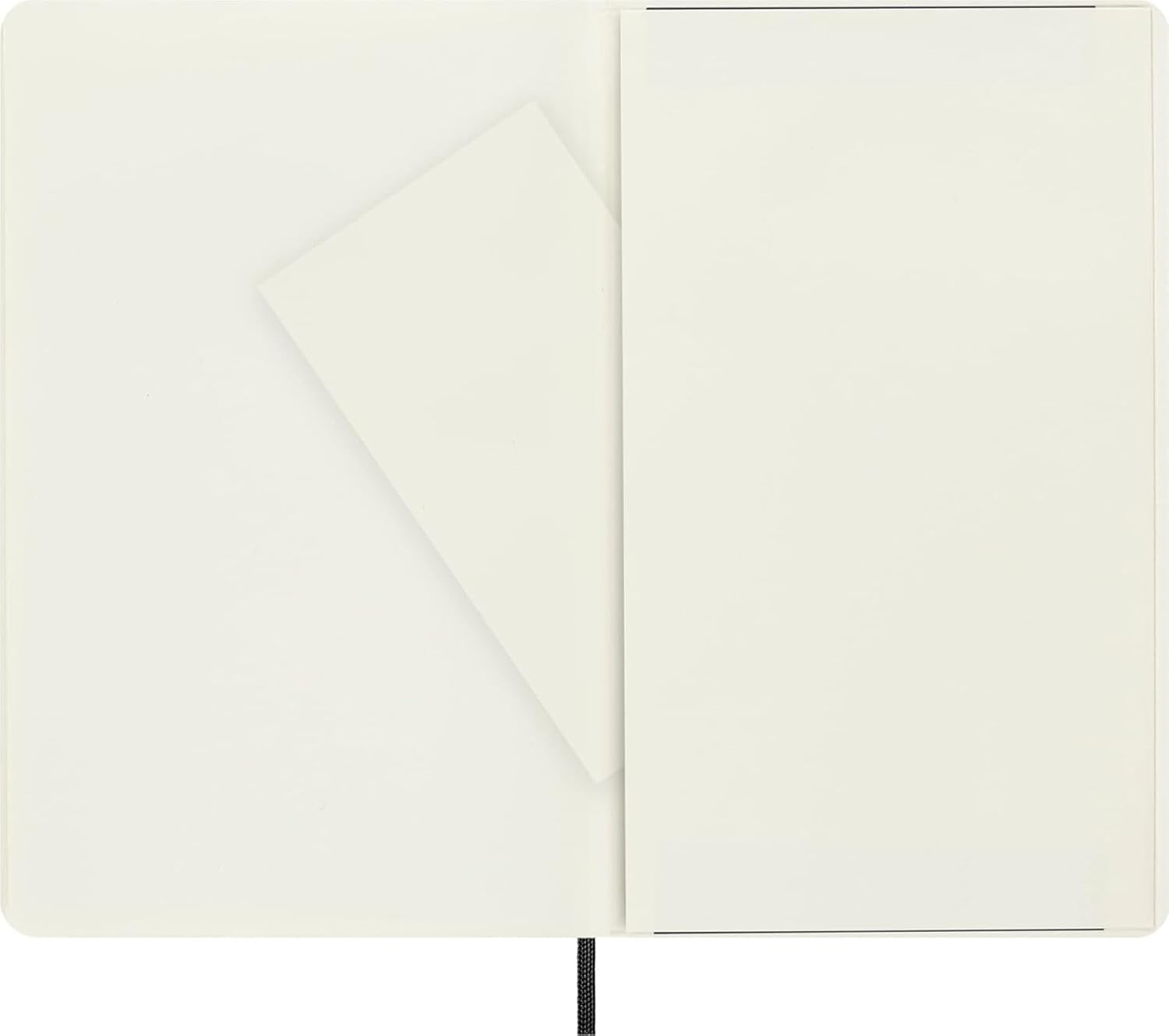 Moleskine Classic Notebook, Soft Cover, Squared/Grid, Large (5" x 8.25"), Black, 192 pages - Image 6