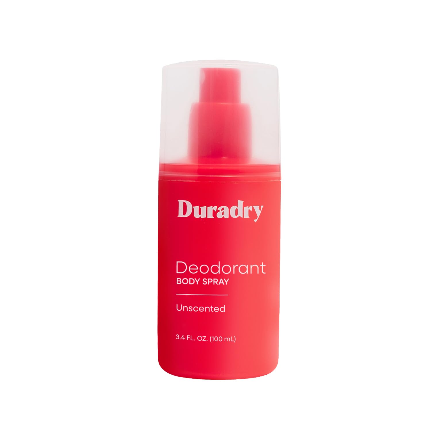 Duradry Aluminum-Free Deodorant Body Spray for Men and Women – Unscented Deodorant for Whole Body, Natural Odor Neutralizer, Clear and Residue Free, Non-Staining – 3.4 Fl Oz - Image 2