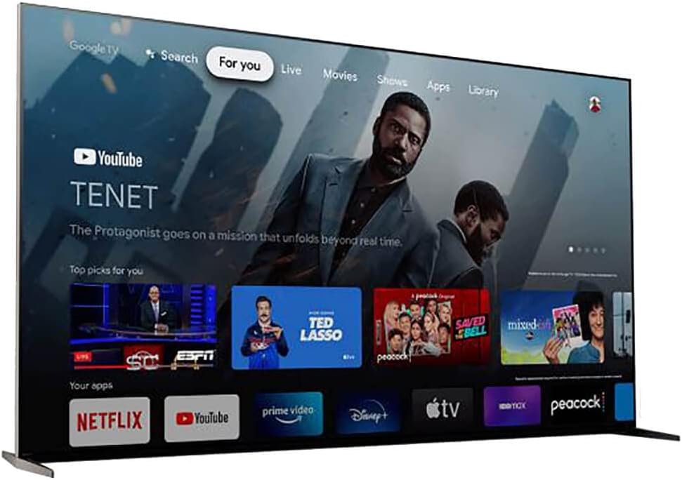 Sony 75 Inch 8K Ultra HD TV Z9K Series: BRAVIA XR 8K Mini LED Smart Google TV with Dolby Vision HDR and Exclusive Features for The Playstation® 5 XR75Z9K- Latest Model,Black - Image 3