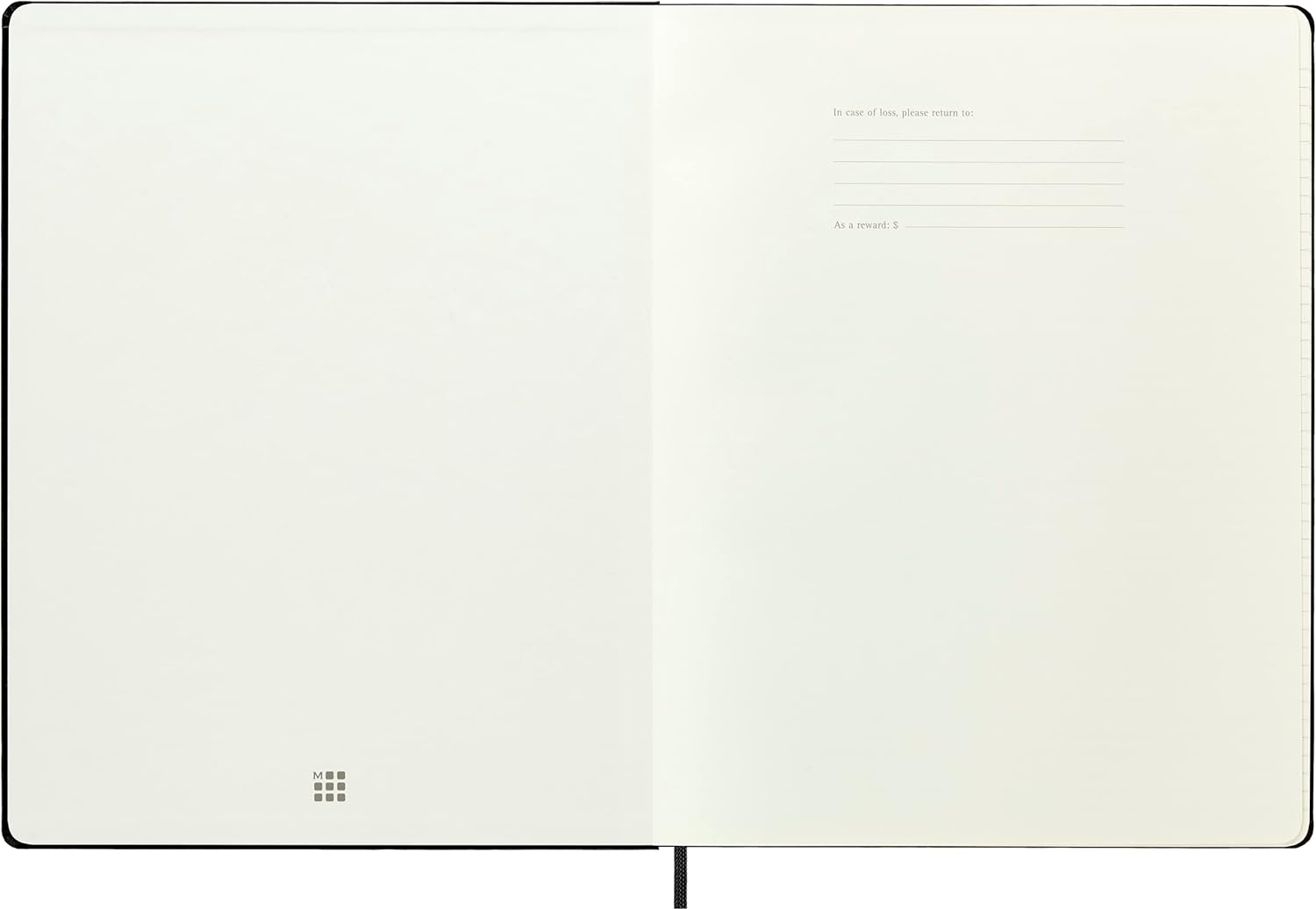 Moleskine Notebook, XXL, Ruled, Black, Hard Cover (8.5 x 11) - Image 4
