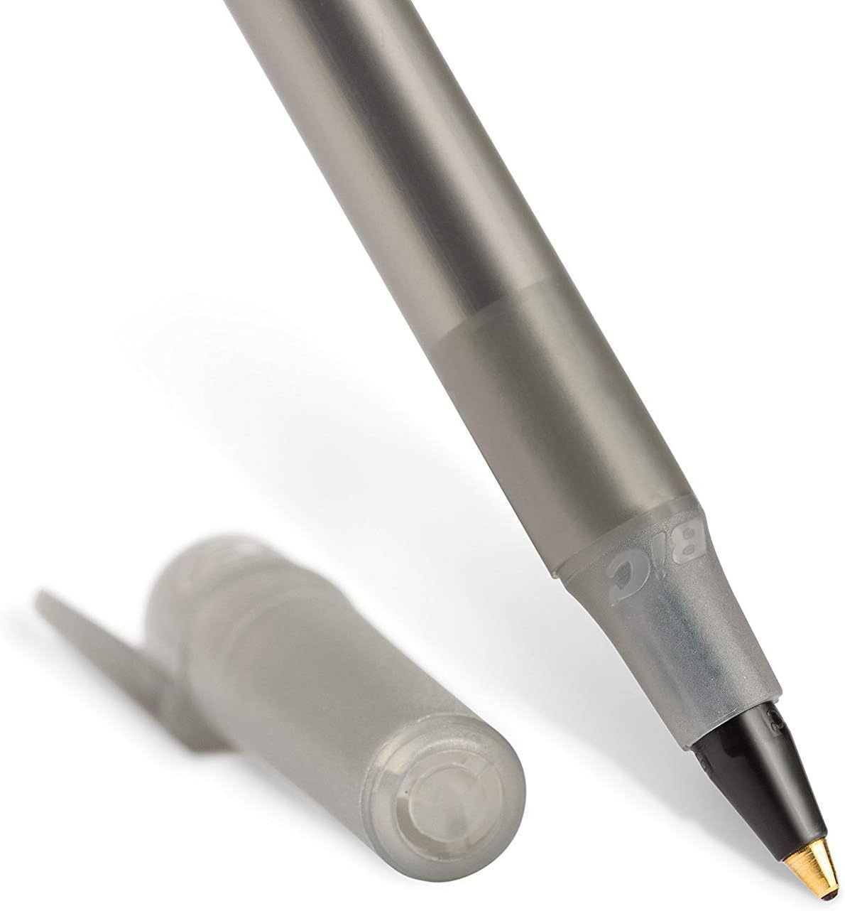 BIC Round Stic Xtra Life Pens, Medium Point 1.0 mm, 30 Black & 30 Blue Ink Pens, Pack of 60 - Image 6