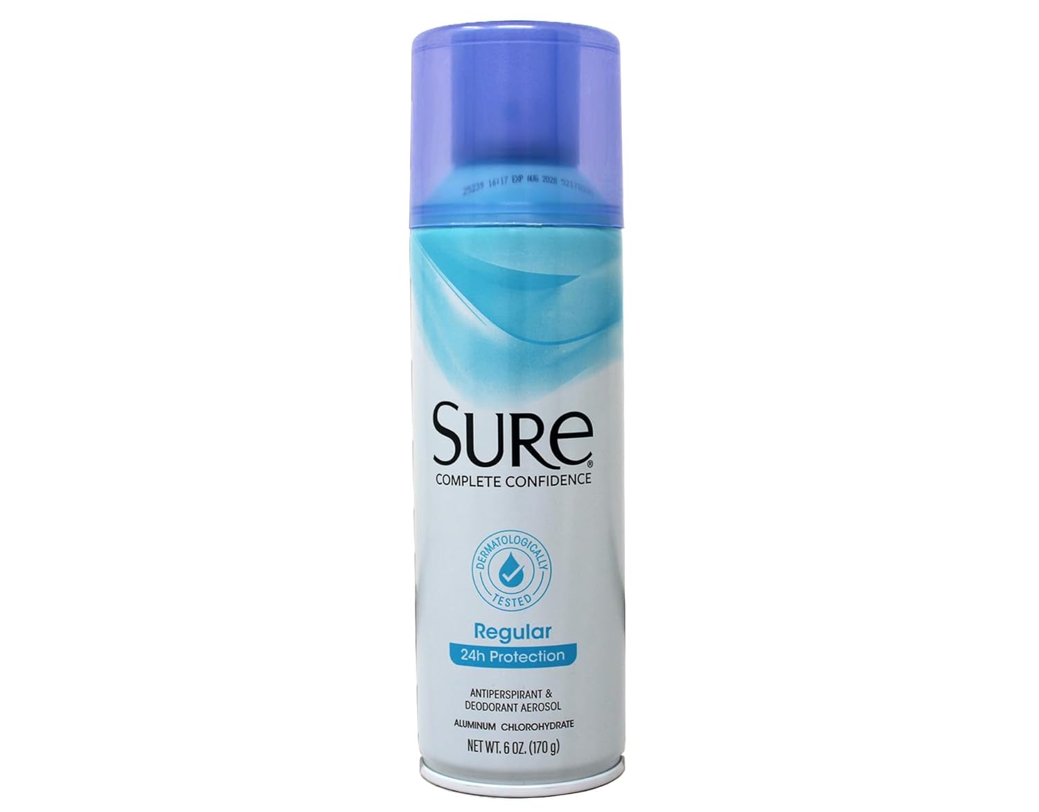 Sure Regular Scent Aerosol Antiperspirant and Deodorant - 24-Hour Protection for Men and Women - Fast Drying Spray Deodorant - 6 oz, Pack of 3 - Image 3